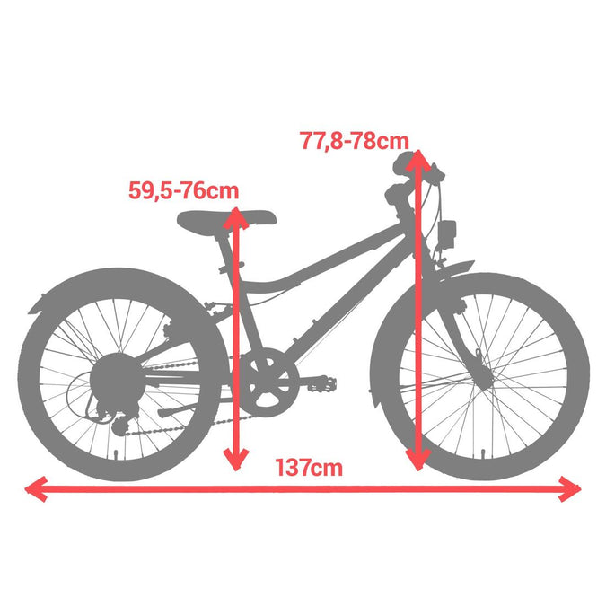 Decathlon bicicleta best sale niño 24