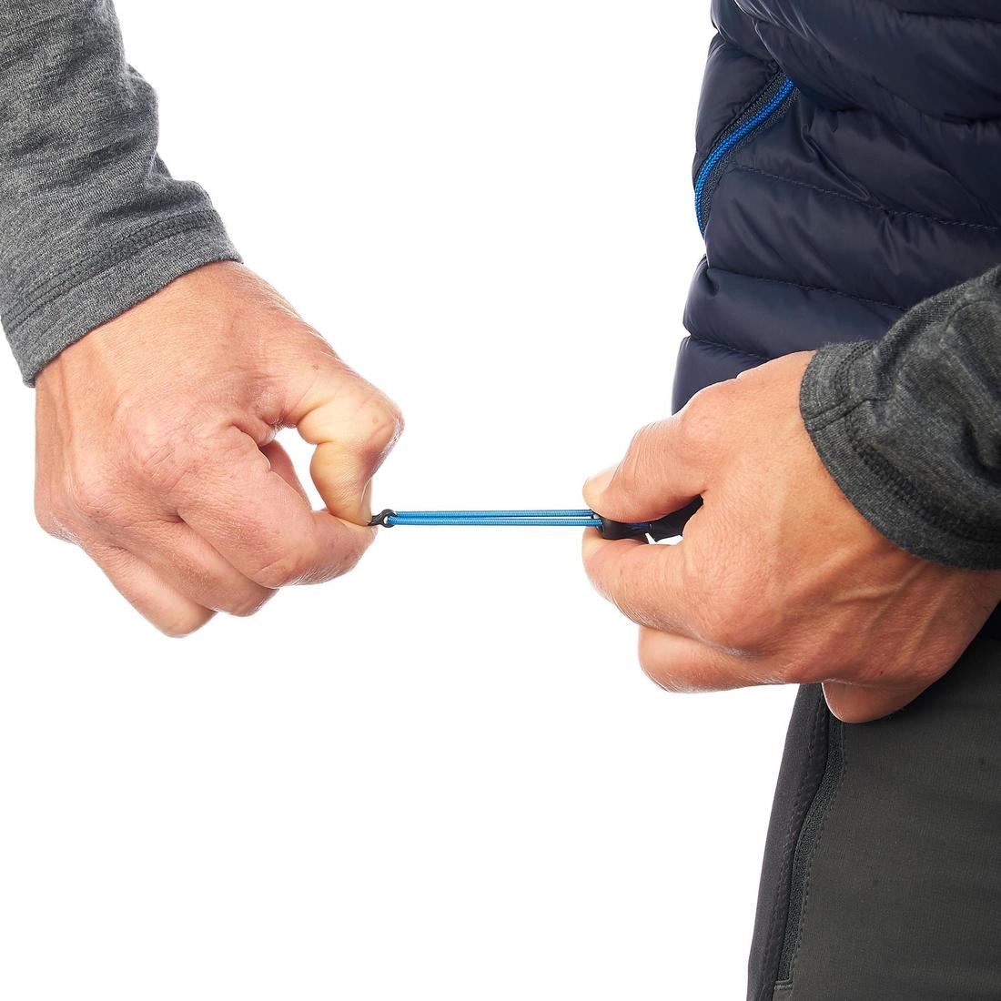 Chaleco acolchado de trekking y montañismo - MT100 - Plumón - Hombre