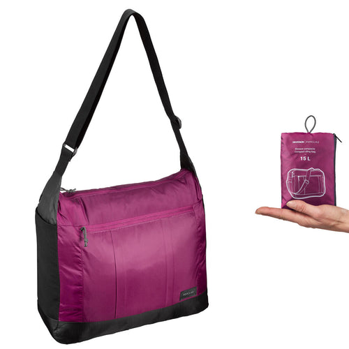 





Bolsa Bandolera De Montaña y Trekking Viaje Forclaz 100 15 L Compacta Morado