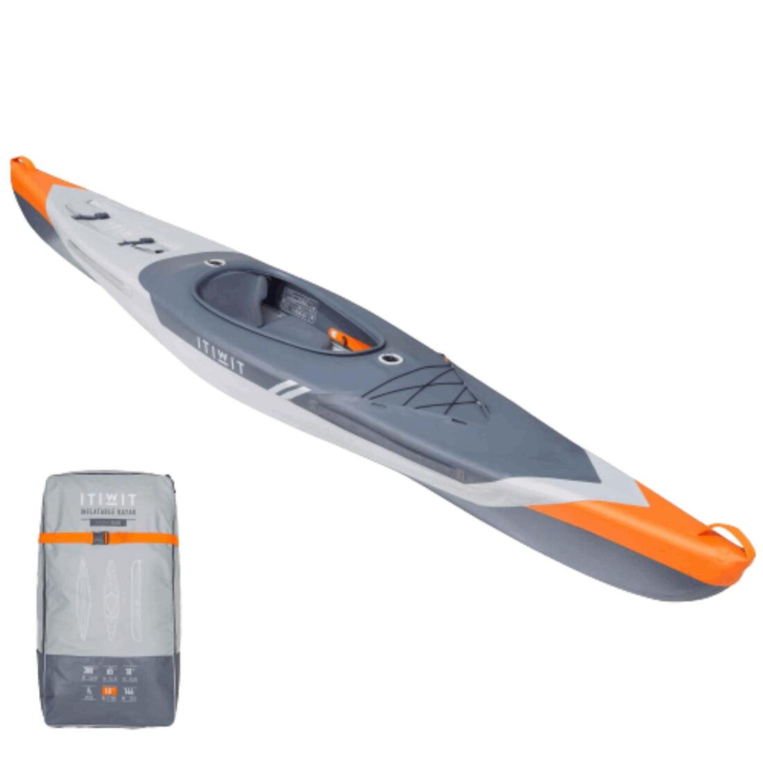 Kayak inflable de expedición de 1 plaza con Drop Stitch Strenfit X500